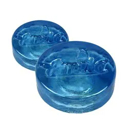 Galets en silice active diamètre 8 cm, la paire