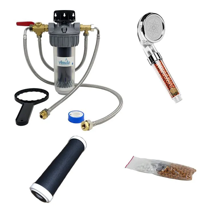 Pack s-évier BYPF + pom. douche, cart+rech offerts