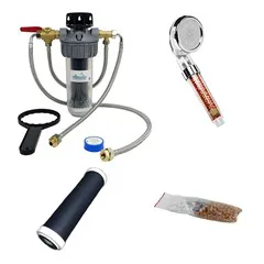 Pack s-évier BYPF + pom. douche, cart+rech offerts