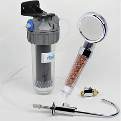Pack sous-évier CC + pom. douche, cart+rech offert