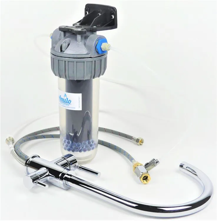 Filtre sous-évier avec robinet 3 voies long