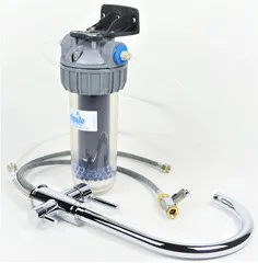 Filtre sous-évier avec robinet 3 voies long