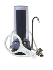 Filtre sur-évier avec robinet col-de-cygne
