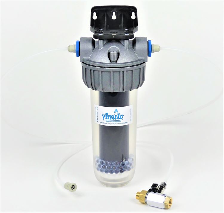 Filtre sous-évier sans robinet avec raccords - Catalogue — Amilo